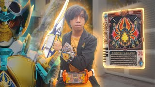 Kamen rider Blade x Kamen rider Gotchard evolution king henshin !!!