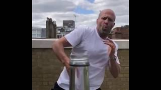 Jason Statham Bottle Cap Challenge