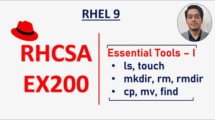 RHCSA Exam Questions || Essential tools 1 || ls, touch, mkdir, rm, rmdir, cp, mv, find || RHCSA 8