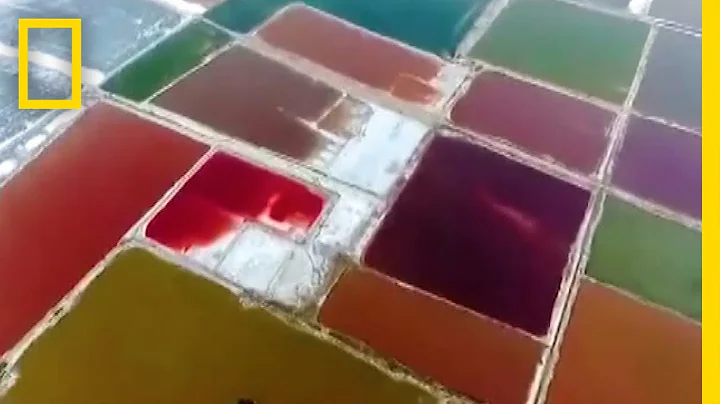 See China's 'Dead Sea' Become a Rainbow | National Geographic - DayDayNews