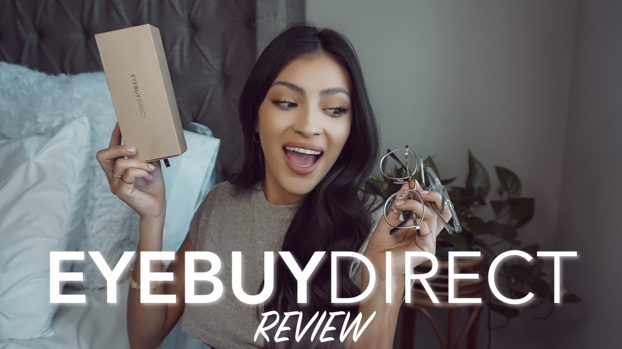 EYEBUYDIRECT GLASSES REVIEW & TRY ON || D'Anndra