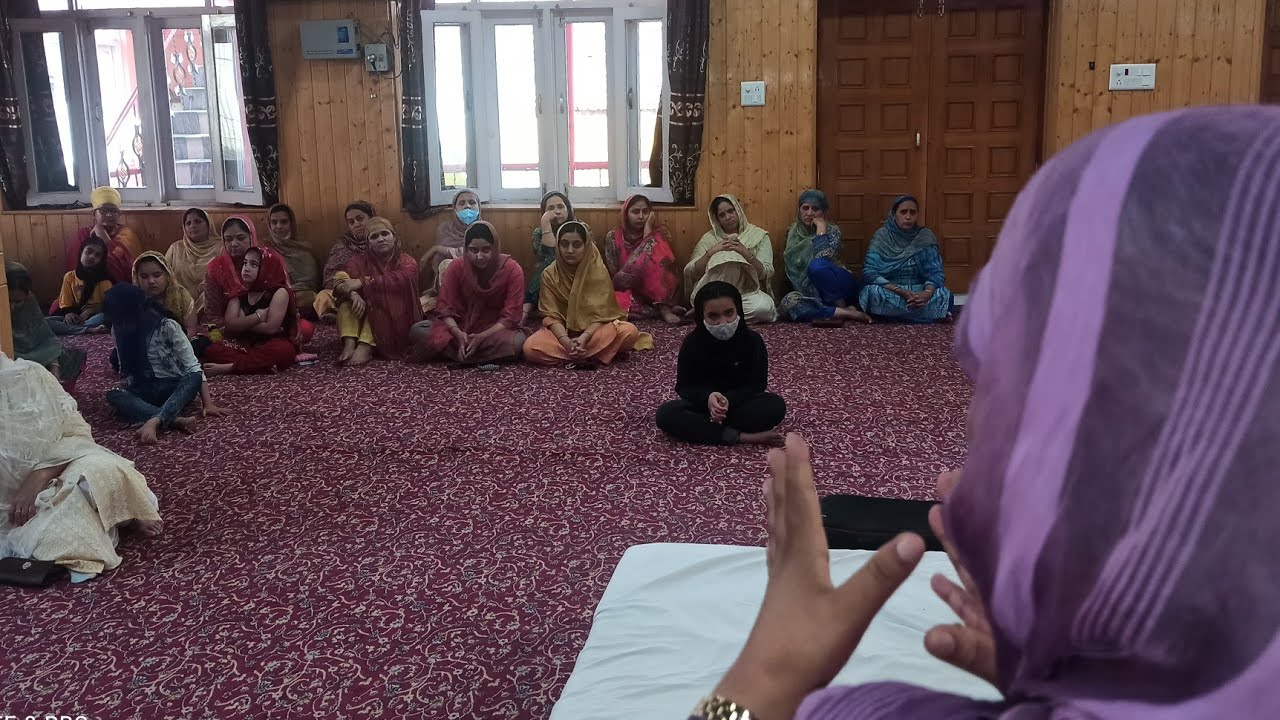 || Gurmat Seminar for Girls at Srinagar|| Virsa channel|| Report:Amanpreet singh||