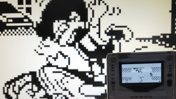 Arduboy : Game & Watch "Manhole" (Wide Screen)