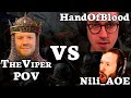 TheViper vs HandOfBlood & Nili_AOE | 1v2 Best of 5!