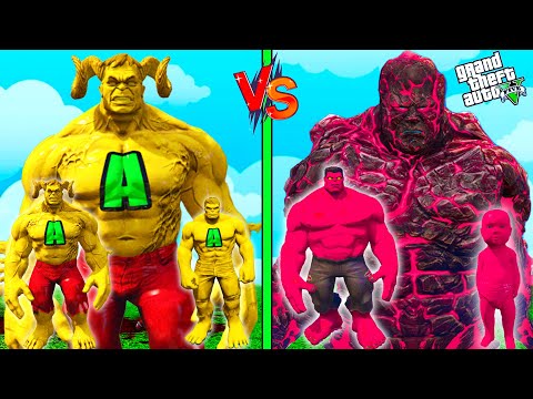 $1 BLUE DIAMOND LAVA GOD FAMILY VS $1,000,000,000 BLUE ALL FATHER DIAMOND GOD FAMILY  GTA 5 AVENGERS