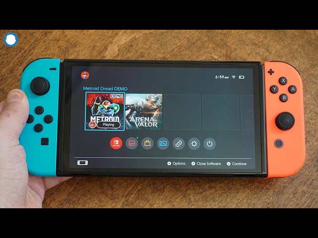 Get a Switch OLED and a free select game for just £300 in this