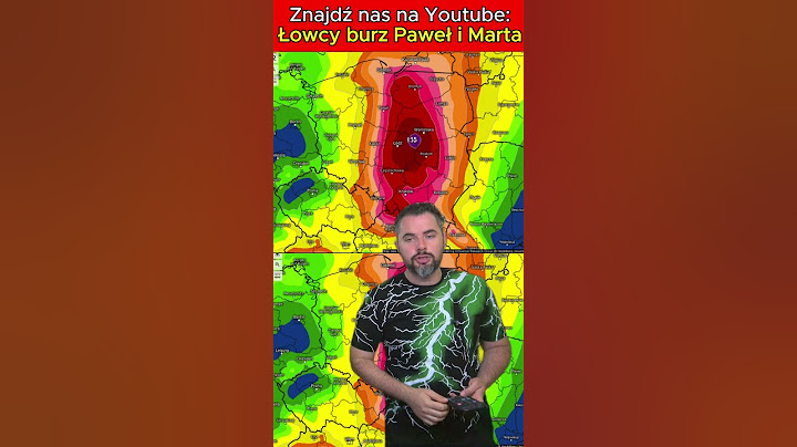 Niż genueński i dużo deszczu w Polsce. #prognoza #pogoda #lowcyburz