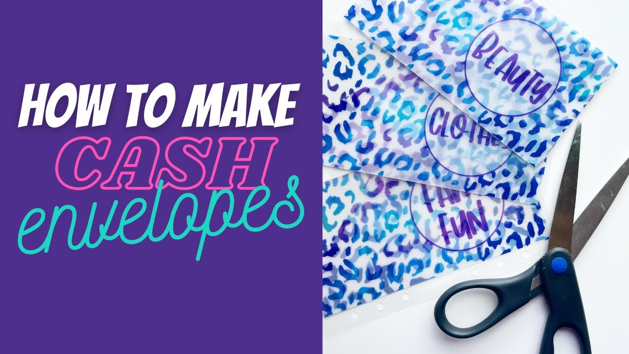 Cash Envelopes How to Create at Home Cheap & Easy to Create Save