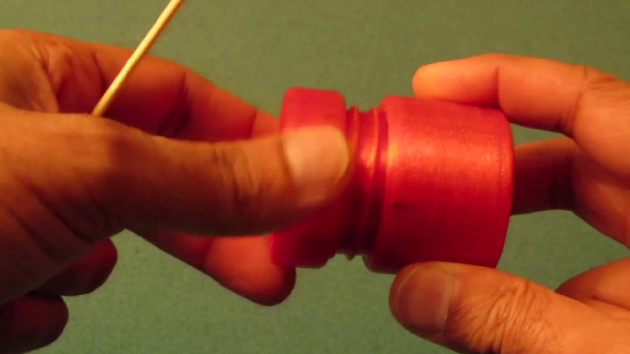 How a screw with a left hand thread behaves when precessing YouTube