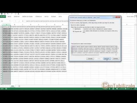 Video: ¿Cómo creo un delimitador en Excel?