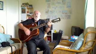 Video thumbnail of "12-string Guitar: Go Down Moses (Including lyrics and chords)"
