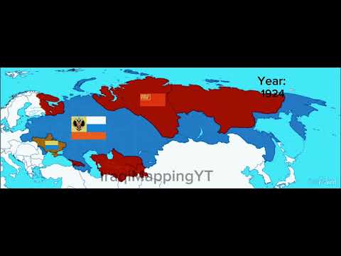 Russian civil war animation