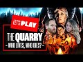 Lets play the quarry ps5 part 1  can you hackett the quarry ps5 gameplay