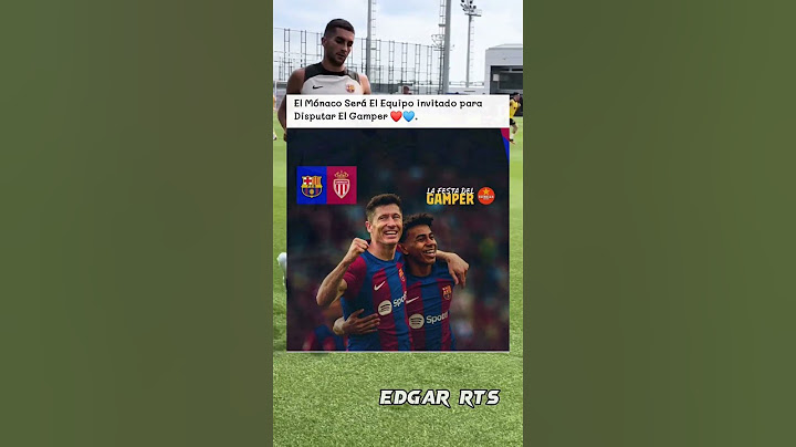 el Mónaco estará en el Gamper