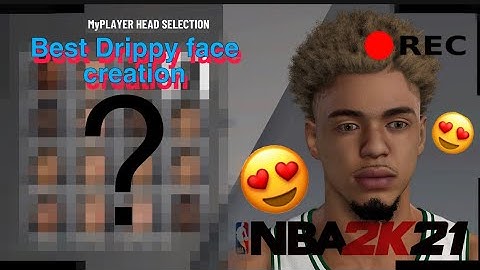 *NEW* BEST DRIPPY FACE CREATION TUTORIAL IN NBA 2K21! LOOK LIKE A DRIBBLE GOD! NBA 2K21!