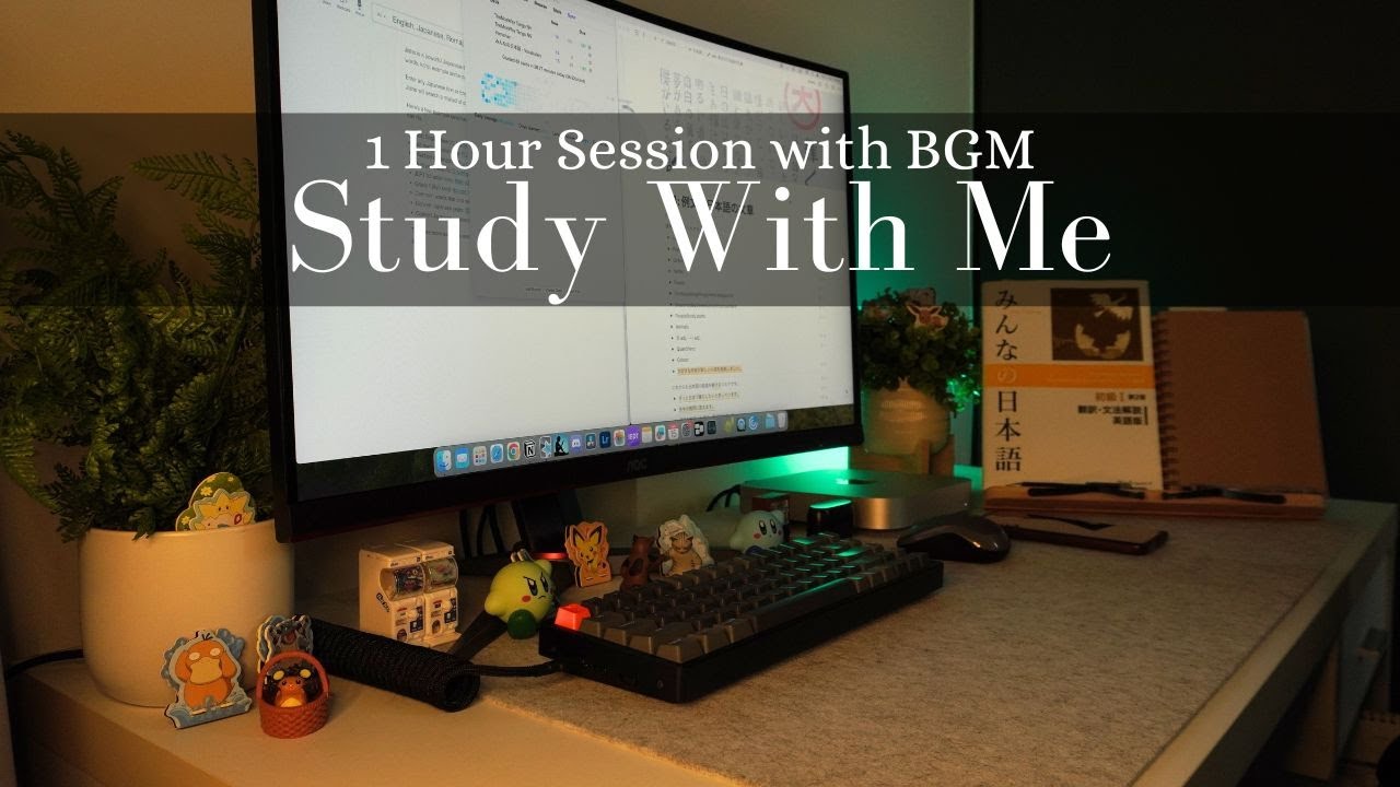 1 HOUR STUDY WITH ME | Early morning session - YouTube
