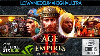 Age of Empires II: Definitive Edition - GTX 1060 6GB | i5-10400F | 16GB RAM | All Graphics Settings
