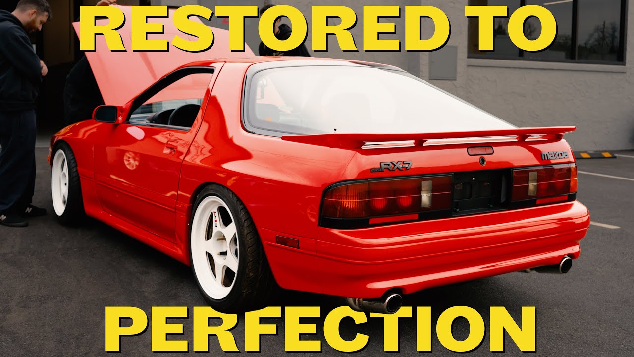 The CLEANEST Mazda RX-7 Restoration You’ll Ever See - YouTube