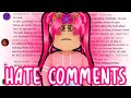 Responding to hate comments lol roblox newsdramarant 2022