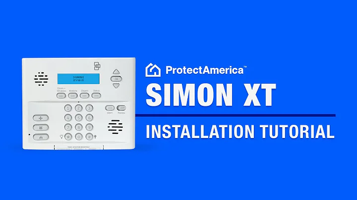 Simon XT Control Panel - Step By Step Installation Walkthrough