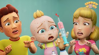 Time for a Shot | The Vaccine Song & Many More Nursery Rhymes - Happy Tots