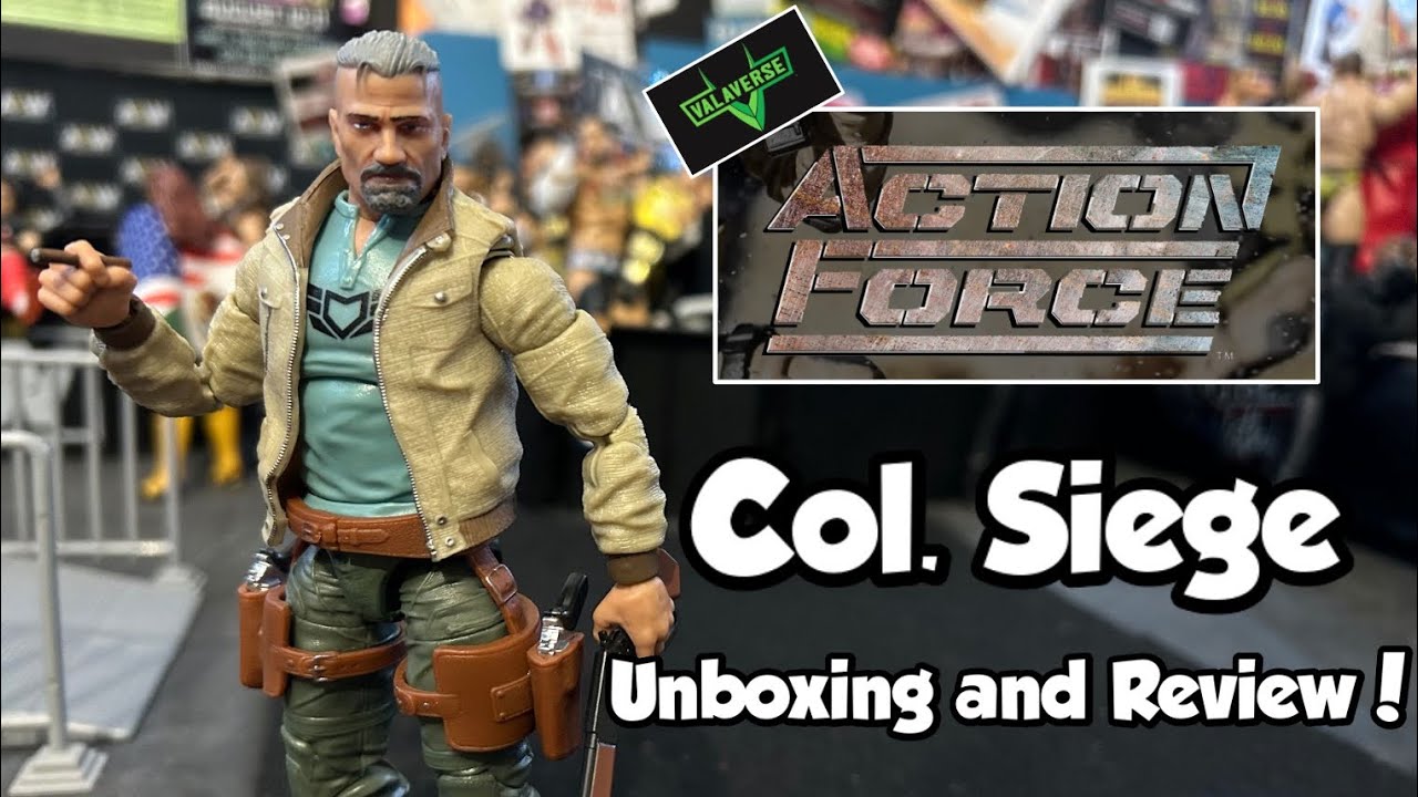 THE NEW G.I. JOE? - Valaverse Action Force Col. Siege - Unboxing & Review!