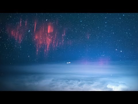 Video: Received A Photo Of Red Sprites Over Europe - Alternative View