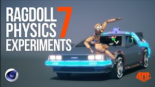 RagDoll Experiments 7 | Physics fun in Cinema 4D
