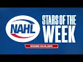 NAHL Stars of the Week - October 20-26, 2025