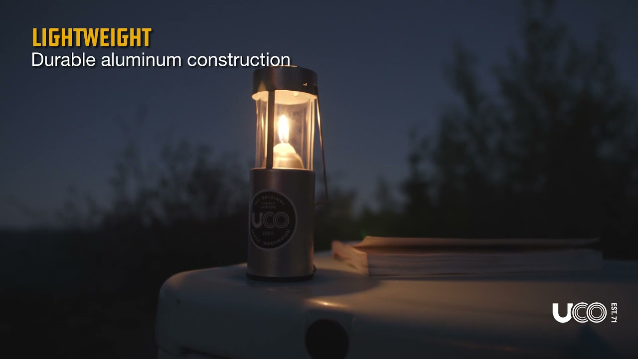 Let The UCO Special Edition Candle Lantern Light Up Your Campsite