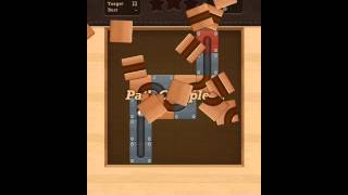 Roll the Ball slide puzzle Moving I Pack Level 6 Solution screenshot 3