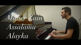 Video thumbnail of "Maher Zain Assalamu Alayka Piano ماهر زين السلام عليك"