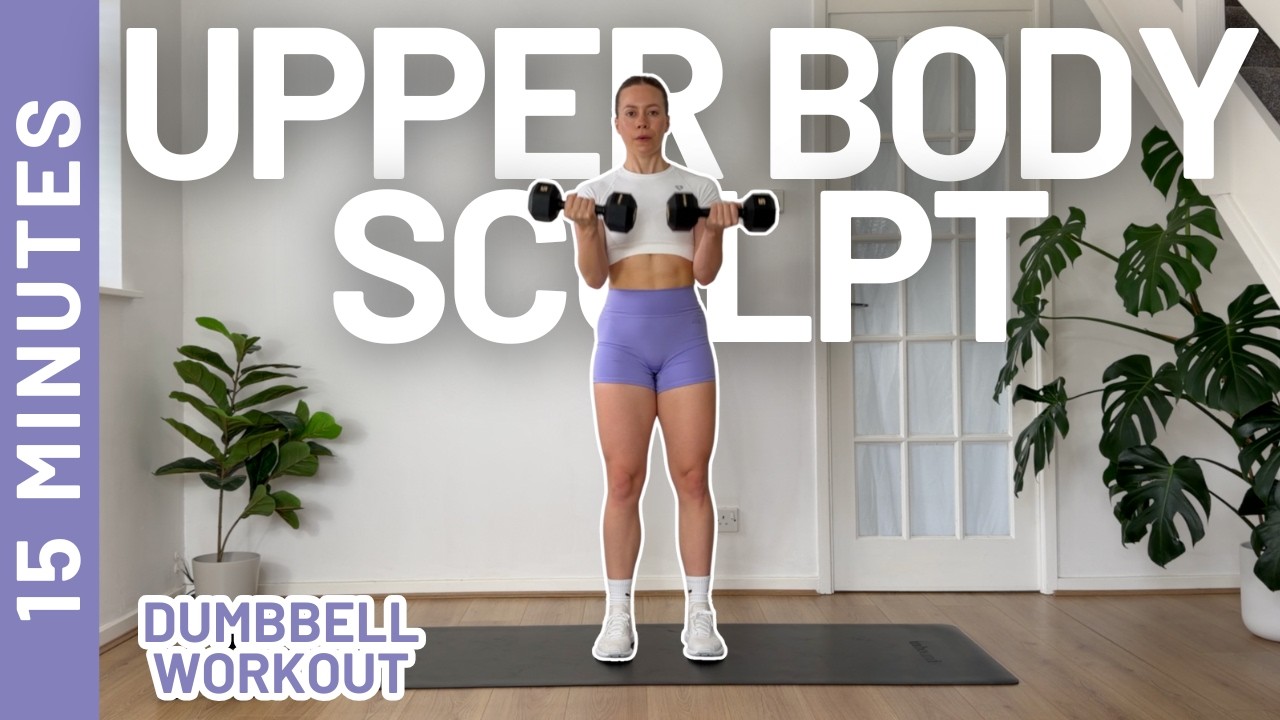 Upper Body Dumbbell Workout Structure