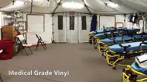 Temporary Field Hospitals for Covid 19 Corona Virus Outbreak