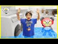 Robo Combo Flood Ryan's House Pretend Play!!