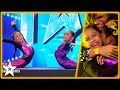 10 Year Old Twins Win the GOLDEN BUZZER With Their INCREDIBLE Routine! | Kids Got Talent