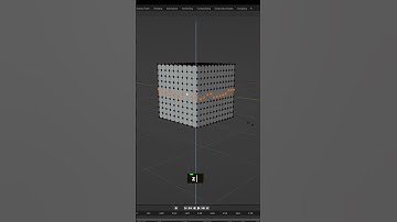 How to straighten edge loops in Blender #short