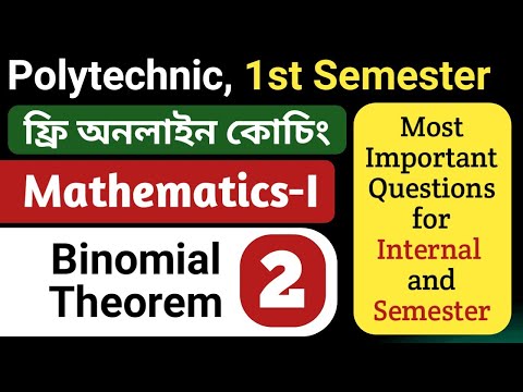 Binomial Theorem (Part-2)