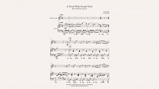 A Town With An Ocean View for Clarinet solo and Piano Accompaniment - Joe Hisaishi