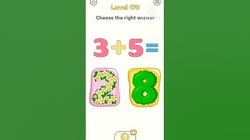 Dop 2 Choose the right answer // Level 170 Delete One Part #dop2 #shorts  #funny #gaming