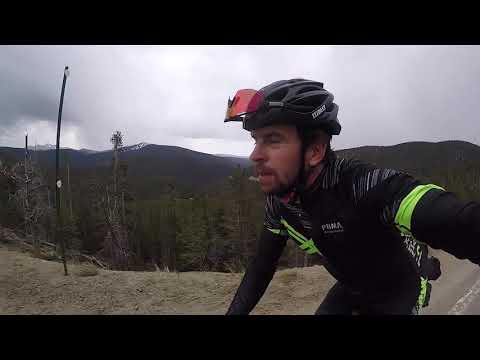 Cycling the highest peaks of North America
