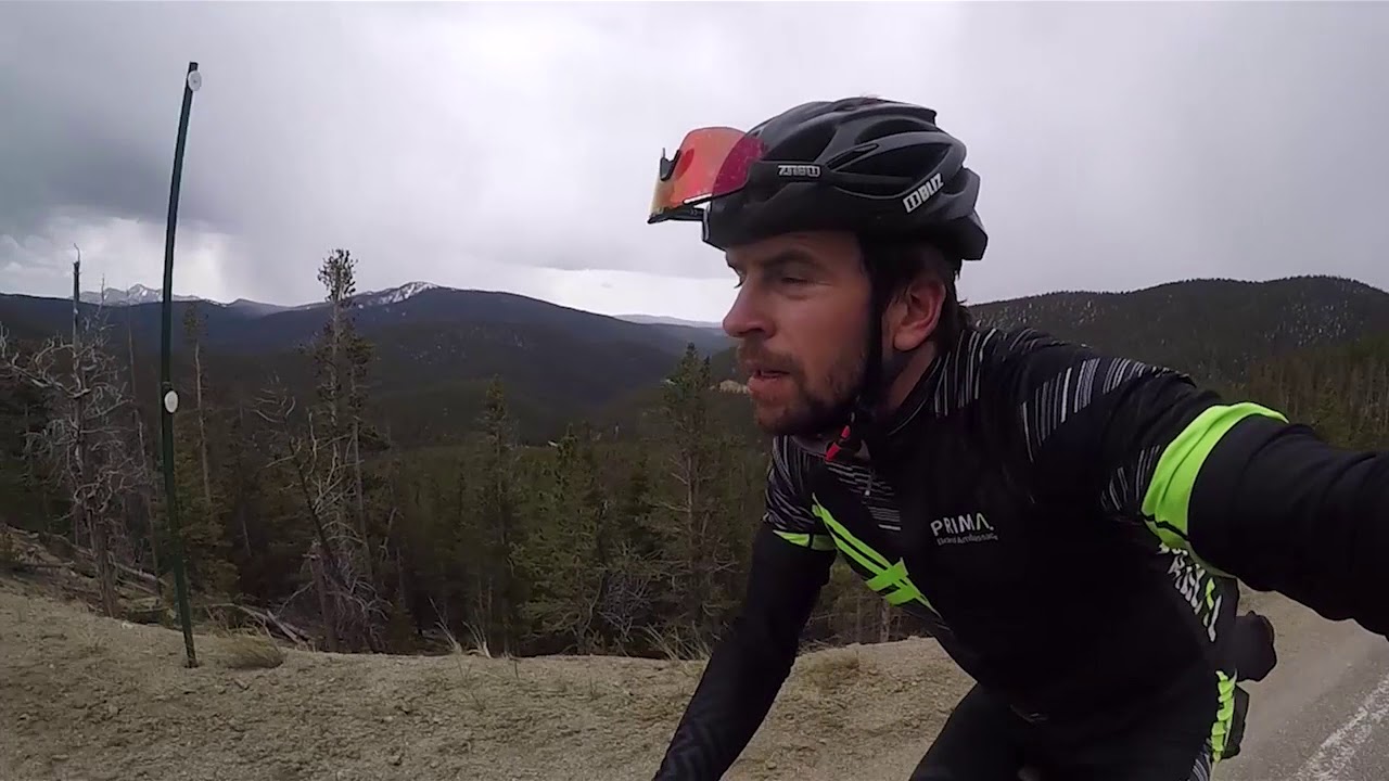 Cycling the highest peaks of North America