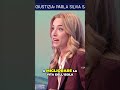 Silvia Salis è favorevole al Ponte sullo Stretto? La risposta della sindaca di Genova #shorts #salis