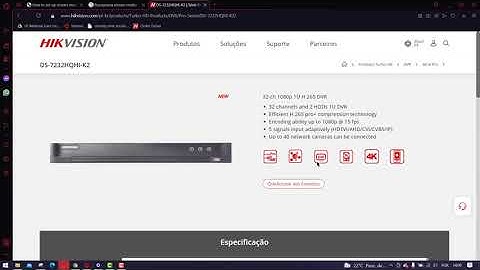 Como Configurar Stream media server da Hikvision no IVMS4200
