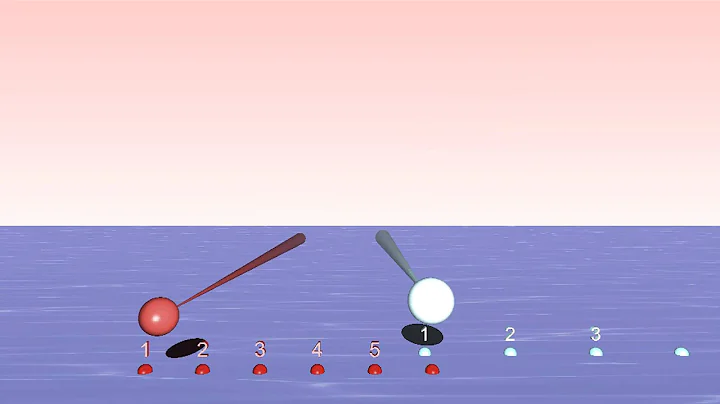 How to play 5/4 over 3/4 - Polyrhythm Animation in 3D from Bounce Metronome Pro