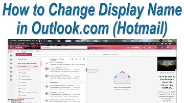 Hoe u uw weergavenaam in Outlook.com (Hotmail) wijzigt