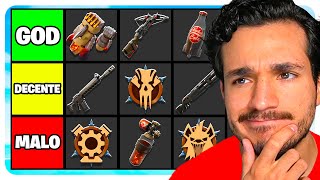 Califiqué TODAS las Armas MITICAS de Fortnite!