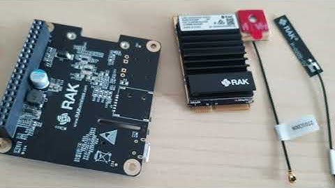 CKD learn - khoe vài thiết bị lorawan mới mua (RAK2287 & Pi HAT)