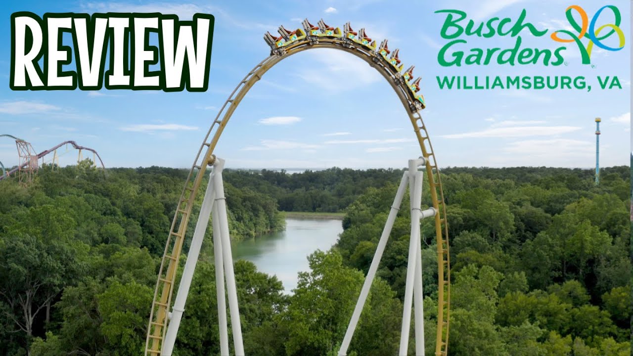 SeaWorld’s BEST Theme Park?! - Busch Gardens Williamsburg ...