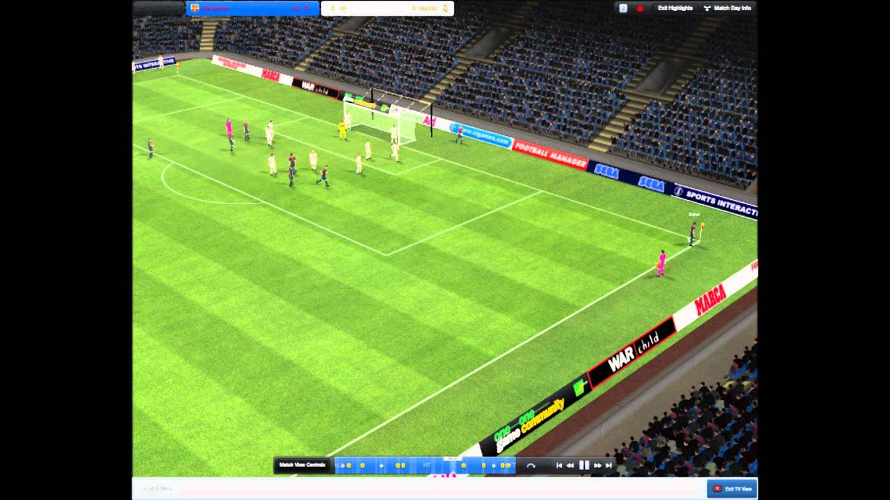 Football Manager 2012 FULL GAME Tactics + El Clasico 3D